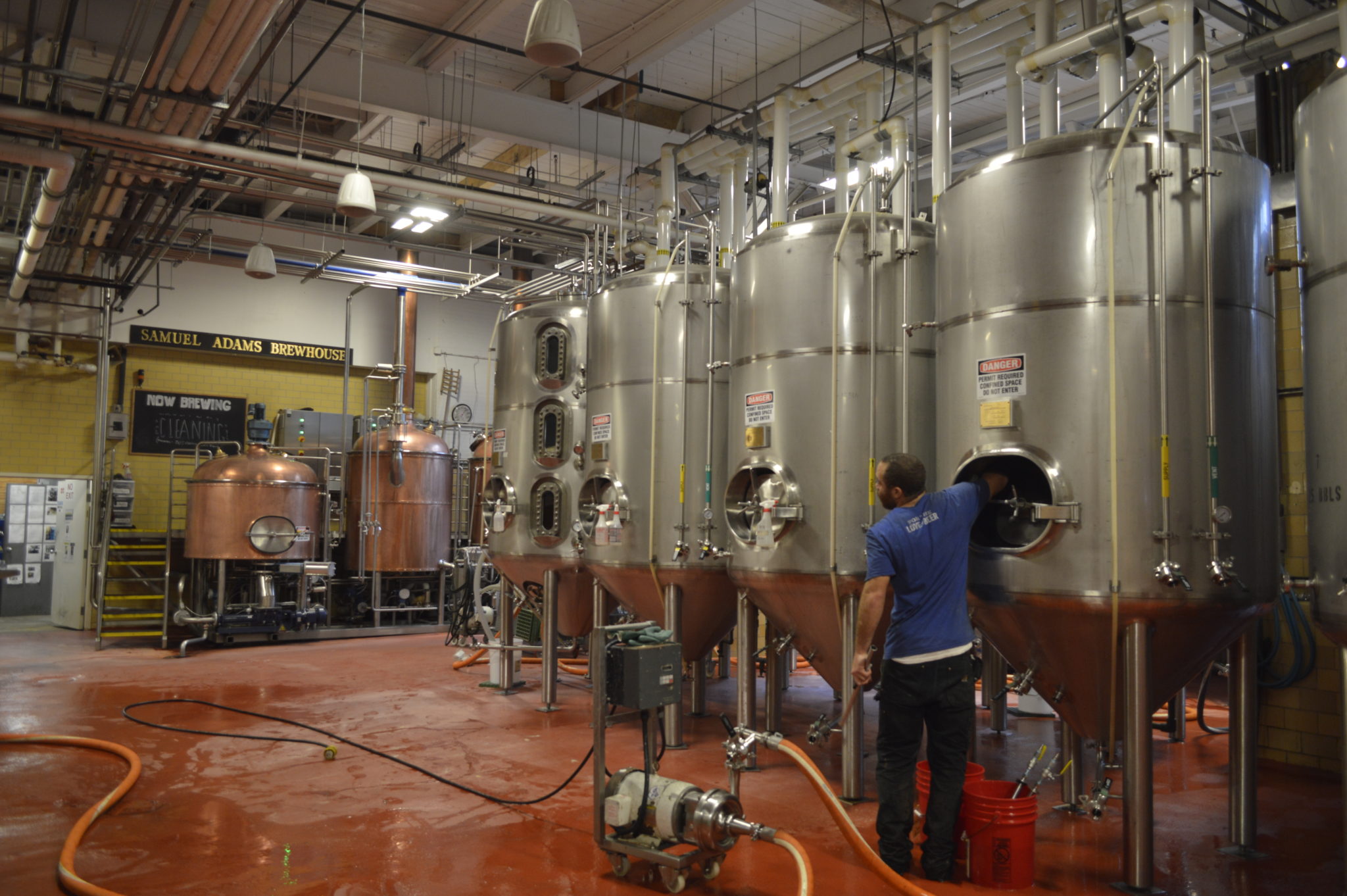 Samuel Adams brewery tour Boston