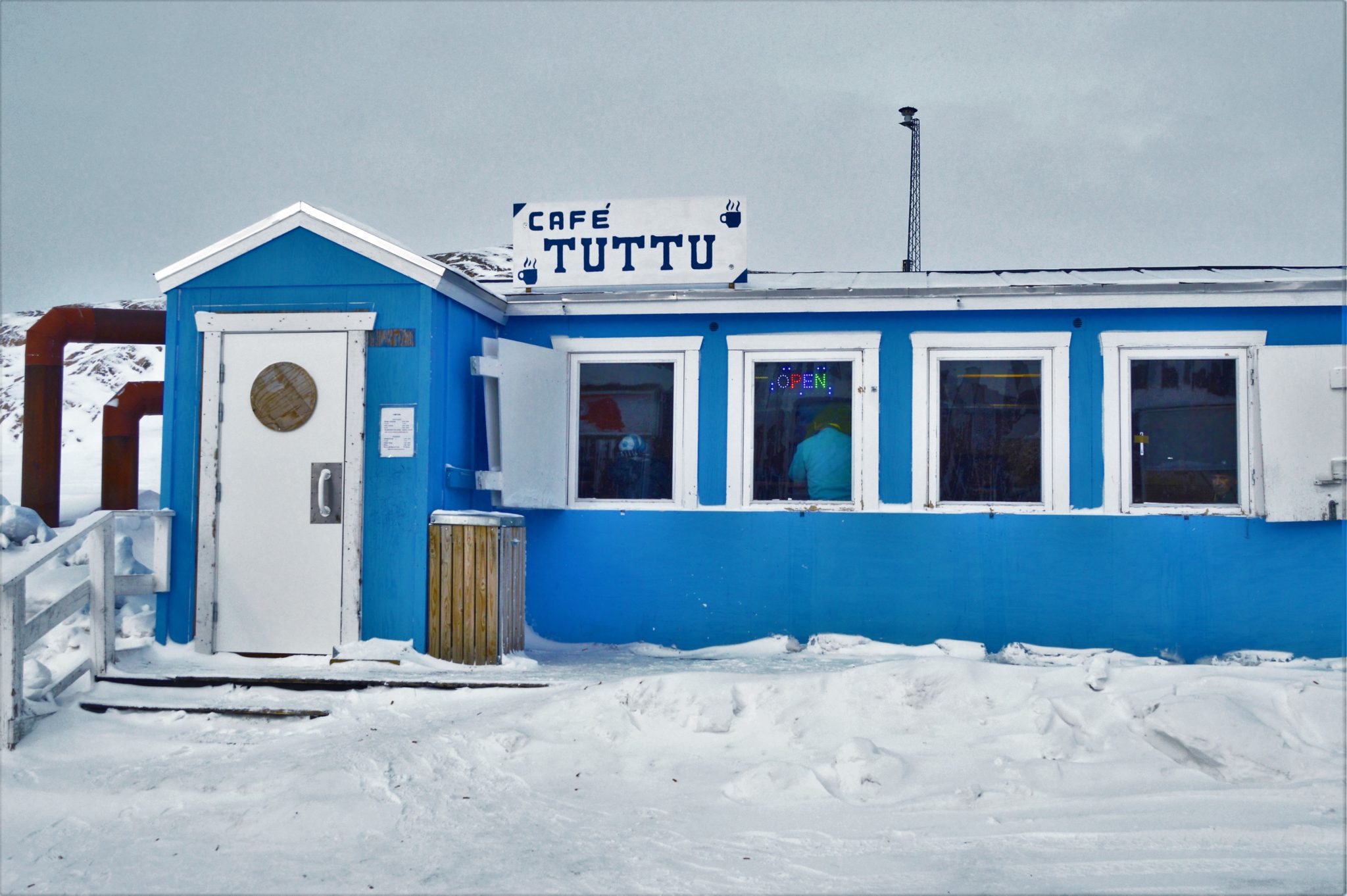 Cafe Tuttu in Ilulissat, Greenland