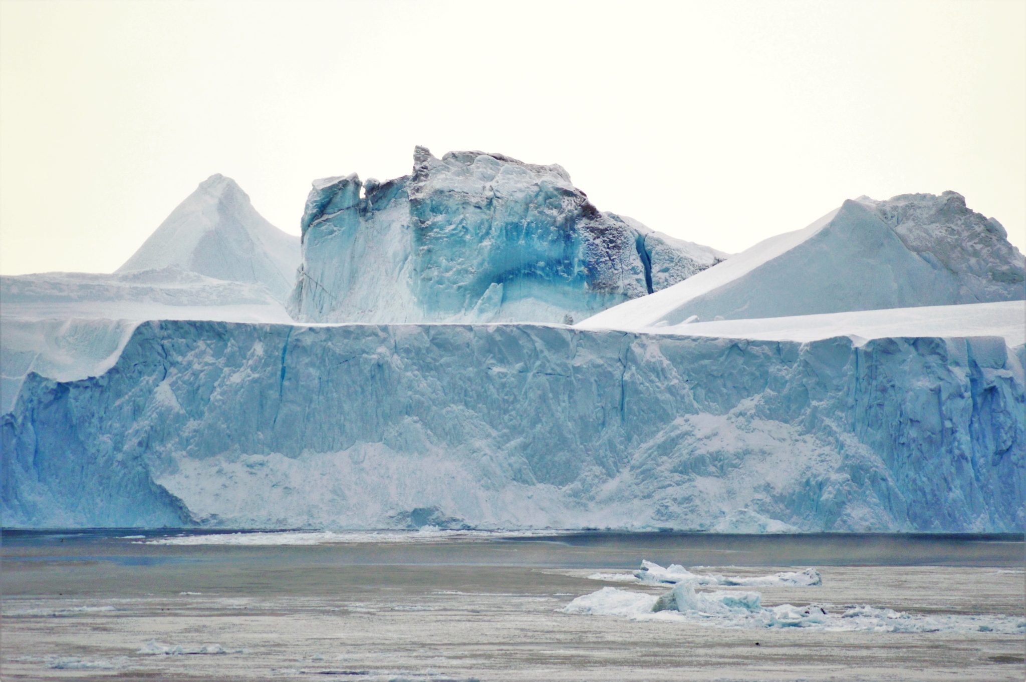 Close up of the Ilulissat Ice Fjord