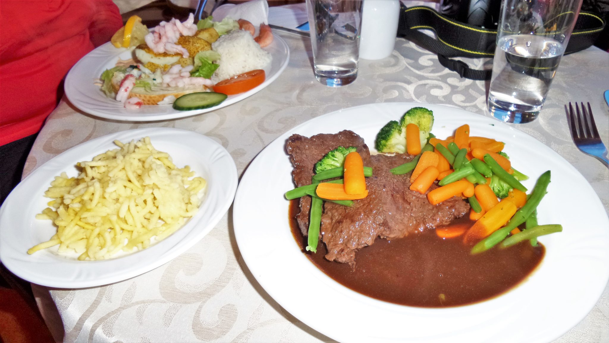 Whale meat and halibut food in Greenland