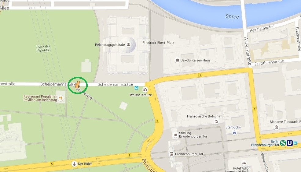 Directions for same day tickets to Reichstag Building in Berlin, Germany