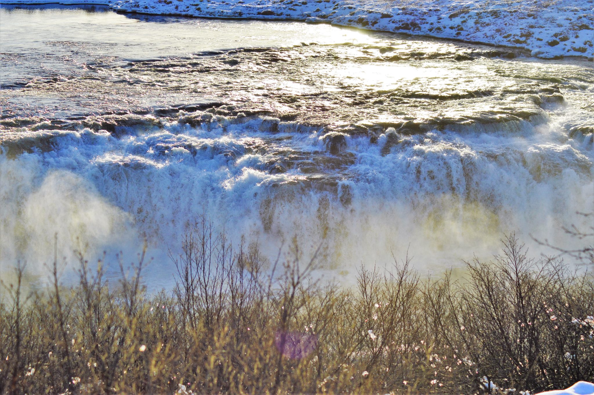 Faxafoss waterfall, Iceland's Golden Circle