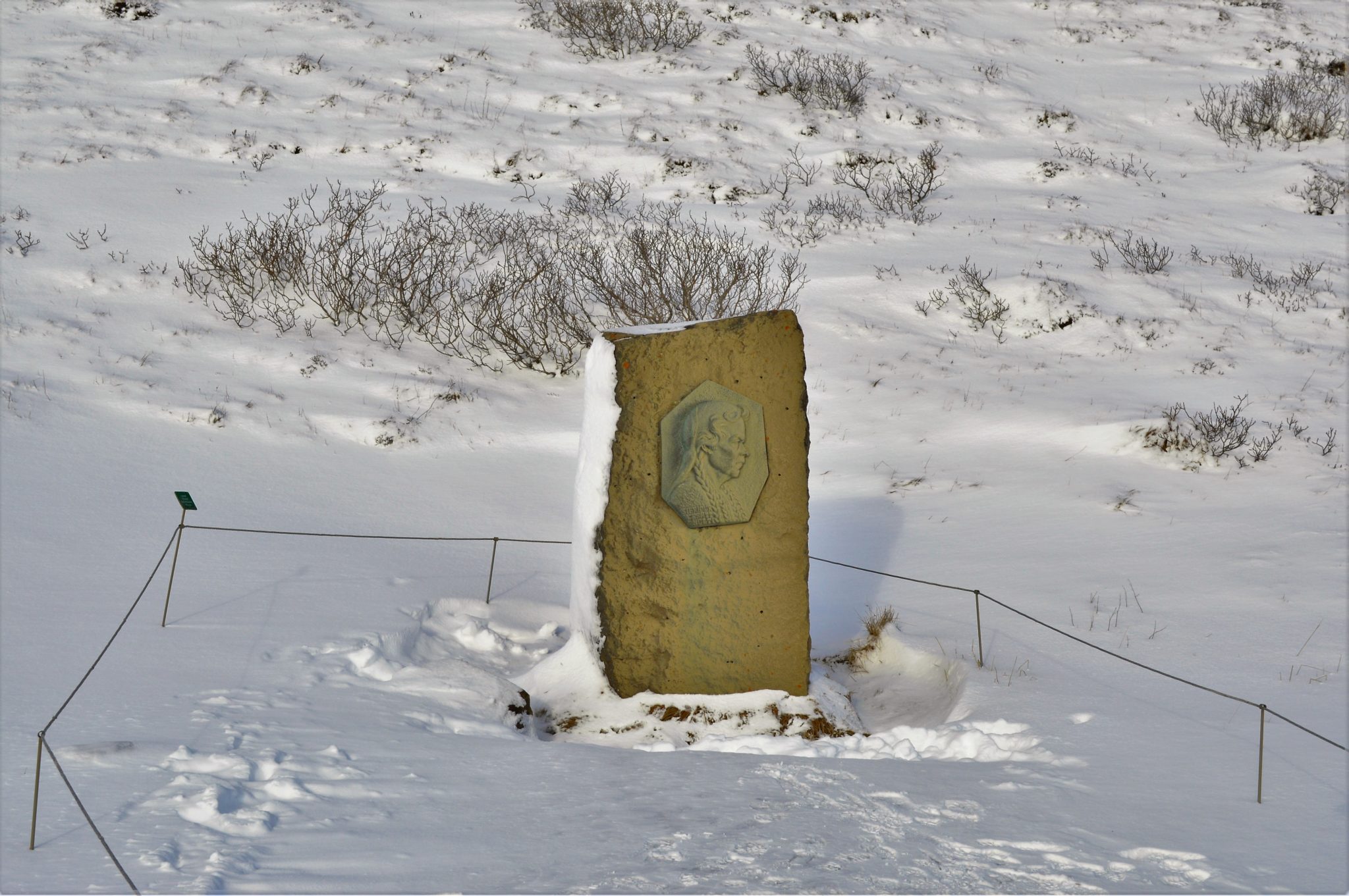 Sigriður memorial, Gullfoss, Iceland's Golden Circle