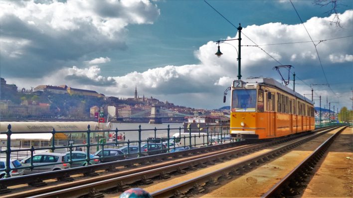 Metroline, Budapest, Danube River, Hungary, Europe