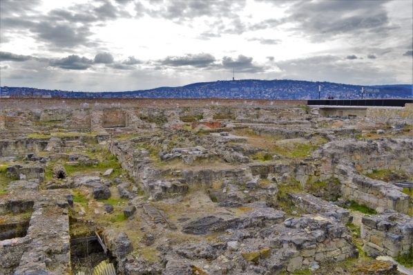 Rubble, Buda castle, Budapest, Hungary