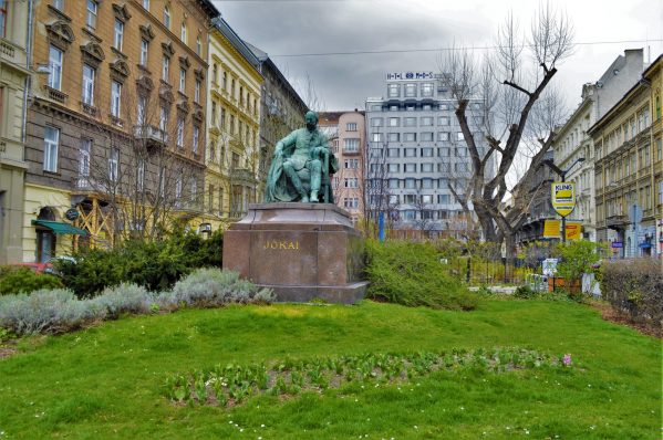 Statue of Jókai Mór - Budapest, Hungary