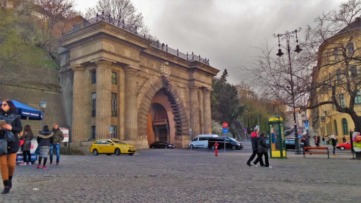 Tunnel under Castle Hill, Budapest, Hungary