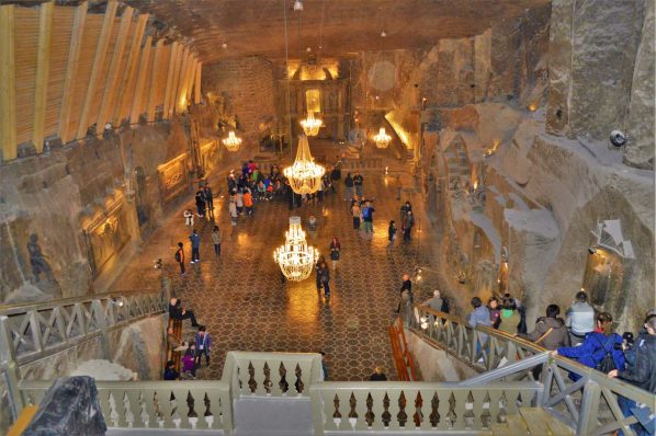 The Chapel of Saint Kinga, Wieliczka Salt Mine, Krakow, Poland