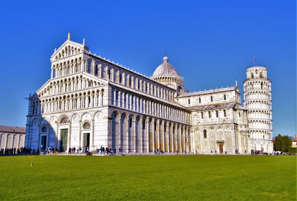 Pisa Cathedral and the Leaning Tower, Pisa, Italy