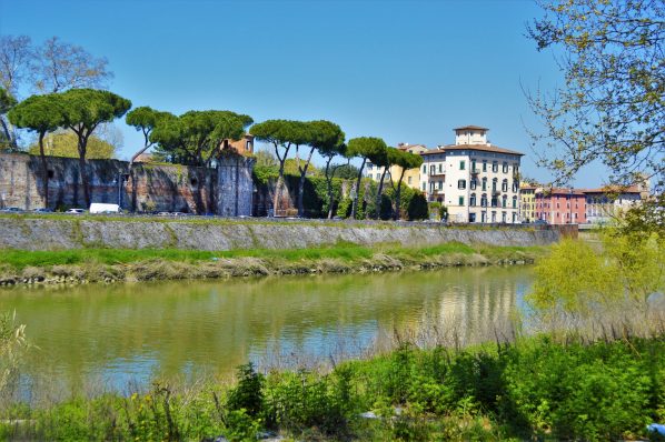 River in Pisa, Italy, Europe