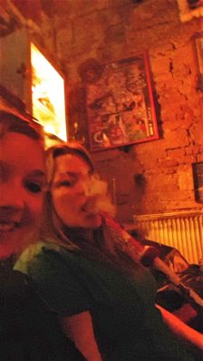 Shisha pipe, Szimpla Kert, Budapest, Hungary