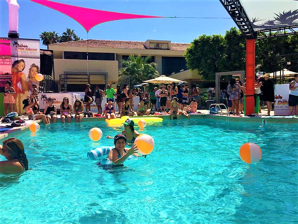Pool Party Palm Springs Dinah Shore Weekend Spring Break California