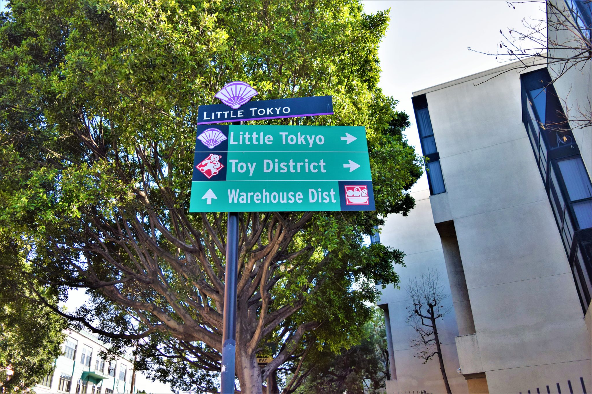 Little Tokyo Sign Downtown Los Angeles California Round The World Magazine