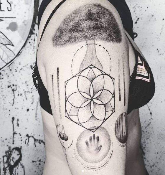 sacred geometry tree of life tattoo | Round the World Magazine